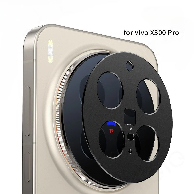 Aluminum Metal Rear Camera Lens Cover For Vivo X300 Pro Back Protector For VIVO X 300 x300pro vivo x 300 Lens Ring Film