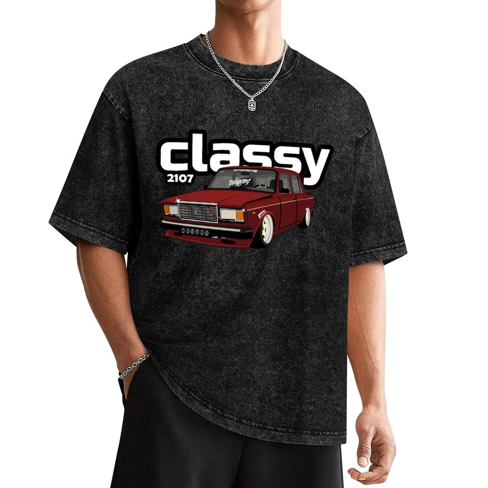 

Classy Lada 2107 T-Shirt anime funny gifts big and tall t shirts for men
