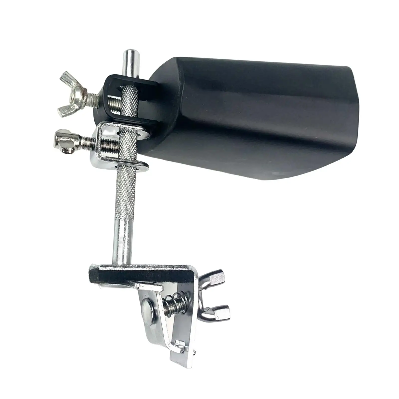 

Drum Connecting Clamp Hardware Instrument Drum Kit Easy Attachment Adjustable Cowbell Holder for Party Wedding Bass Drum