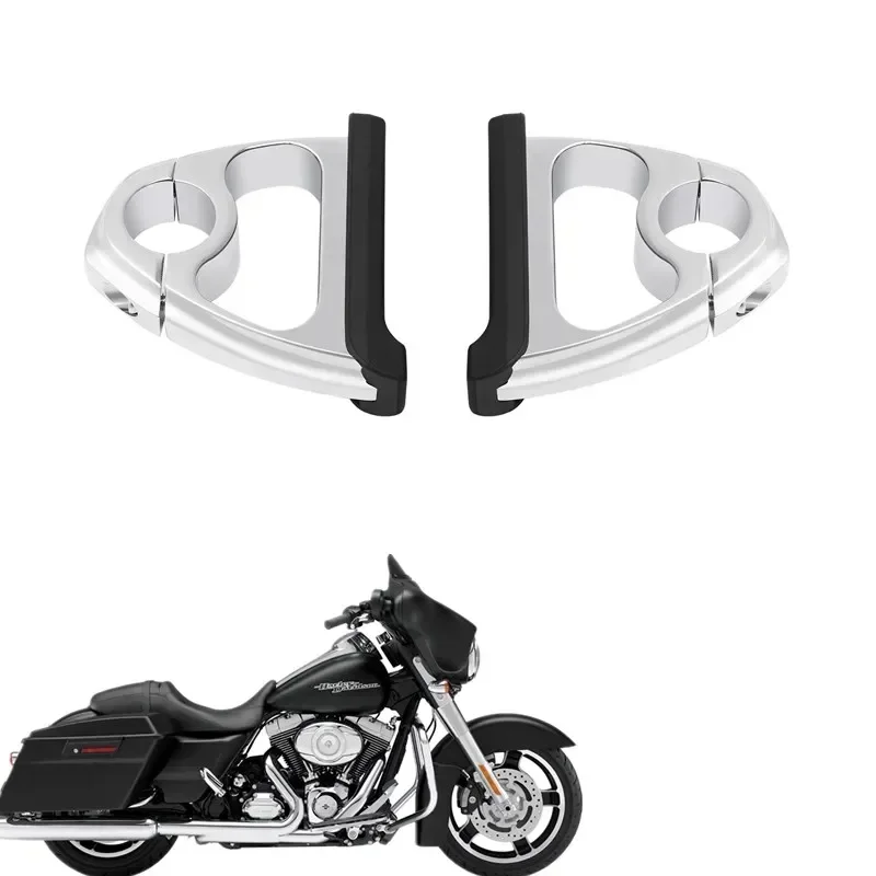 

Для Harley Touring Road Street Glide moto Запчасти Acsessories 1,25 "Защита двигателя Краш-бар Шоссейные подножки