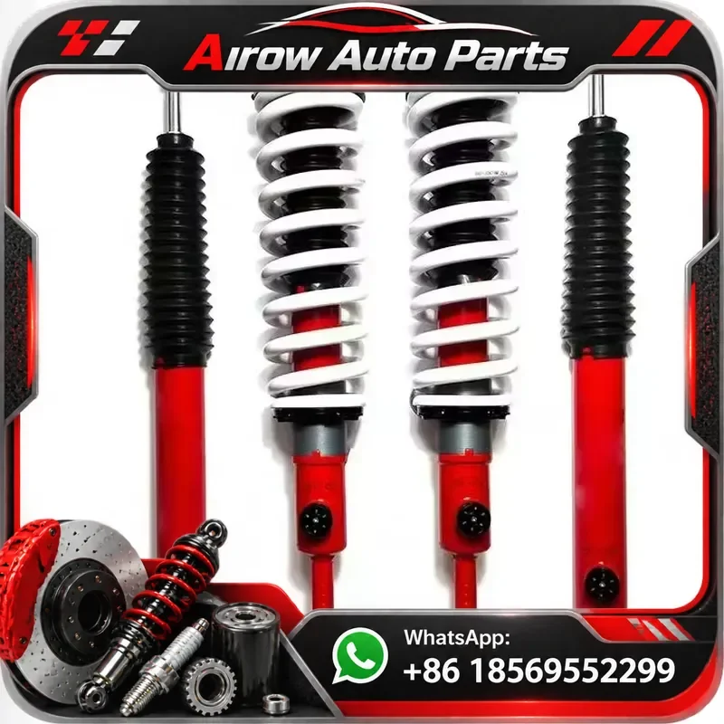 For LC200 2018-2019 Adjustable 2 Inch Off Road Shock Absorber High Quality Steel Gas Front Rear Suspension Lift Kit
