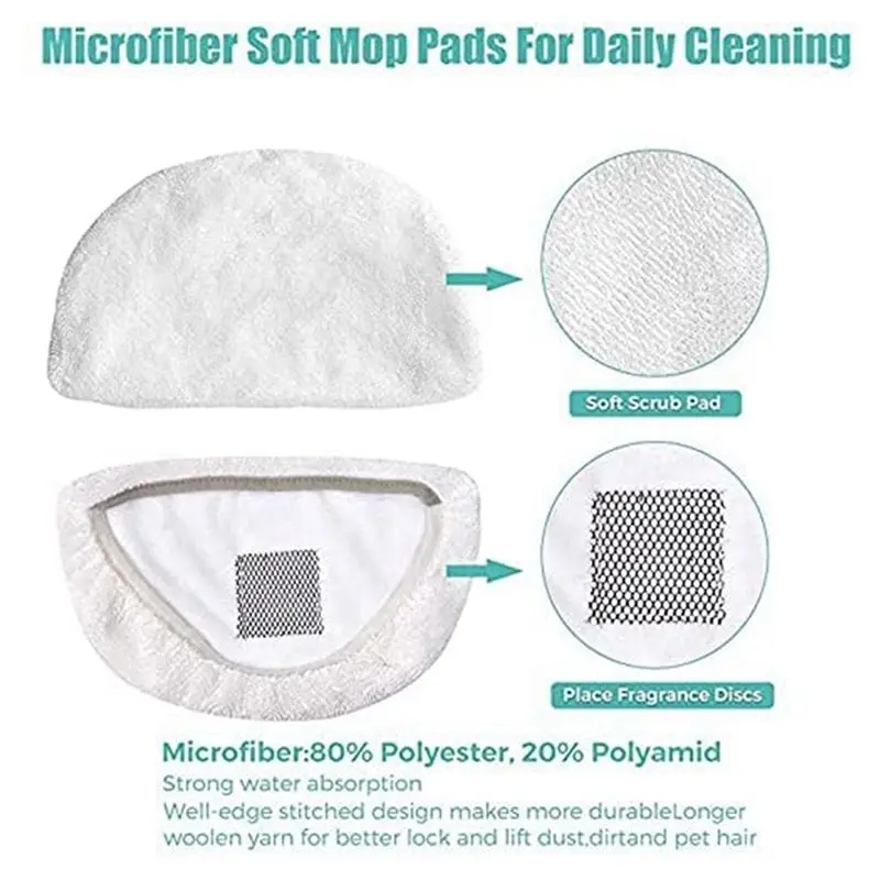 

Steam Mop Pads Replacement Parts Accessories For Bissell Powerfresh 1940 1544 1440 Series Steam Mop Parts-[A04I Tools]