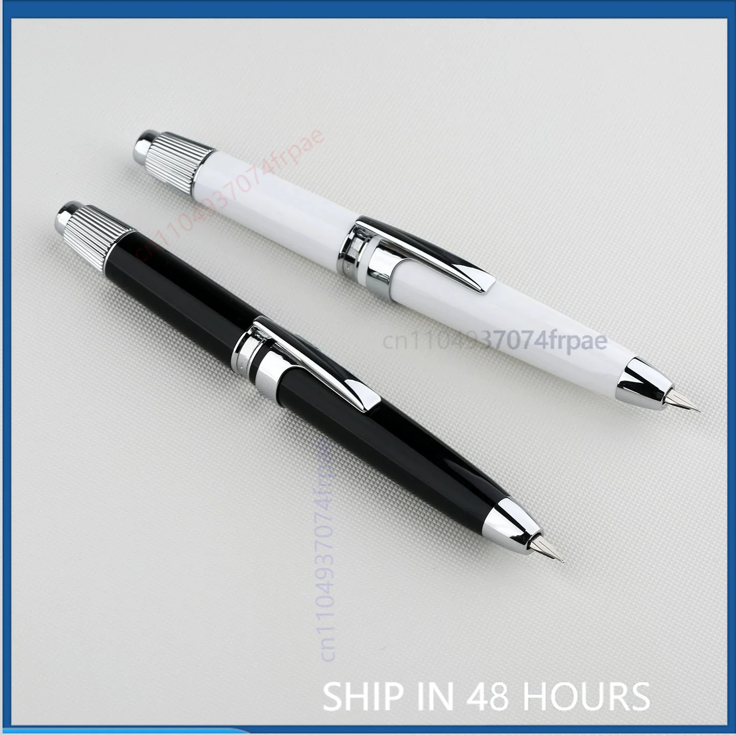 For MAJOHN A3 Twist Retractable Acrylic Fountain Pen Fine Nib Dual Ink Cartridge Converter Adult Office Stationery