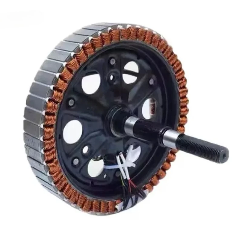 72V 1500W Electric Scooter Motor Stator, Copper Winding Coil Core Replacement for E-Bike Hub Motor