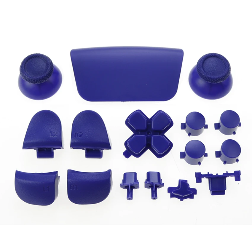 1 Set Full Button Kit For PS5 V2 2.0 BDM-020 Controller Gamepad Joysticks Cap D-pad R1 L1 R2 L2 Direction Key AB XY Buttons