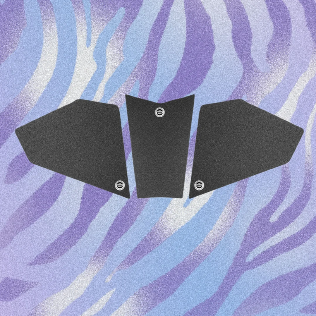 

Наклейки на кузов мотоцикла Cyclone RX401 2022, противоскользящие износостойкие наклейки в форме рыбьей кости, наклейки на топливный бак мотоцикла.