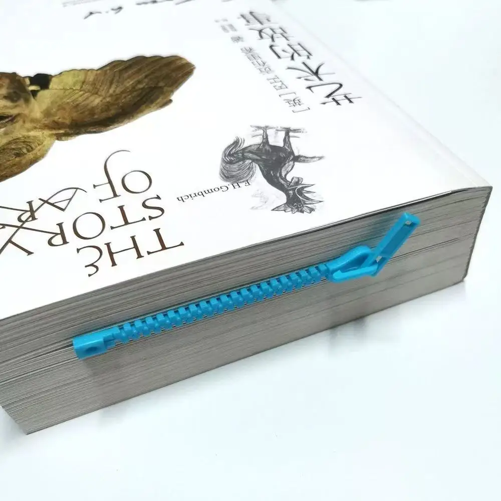 Creative Zipper Bookmark - Hollowed-out Chinese Ancient Style Small Gift Book Clip, Multiple Quantities Available