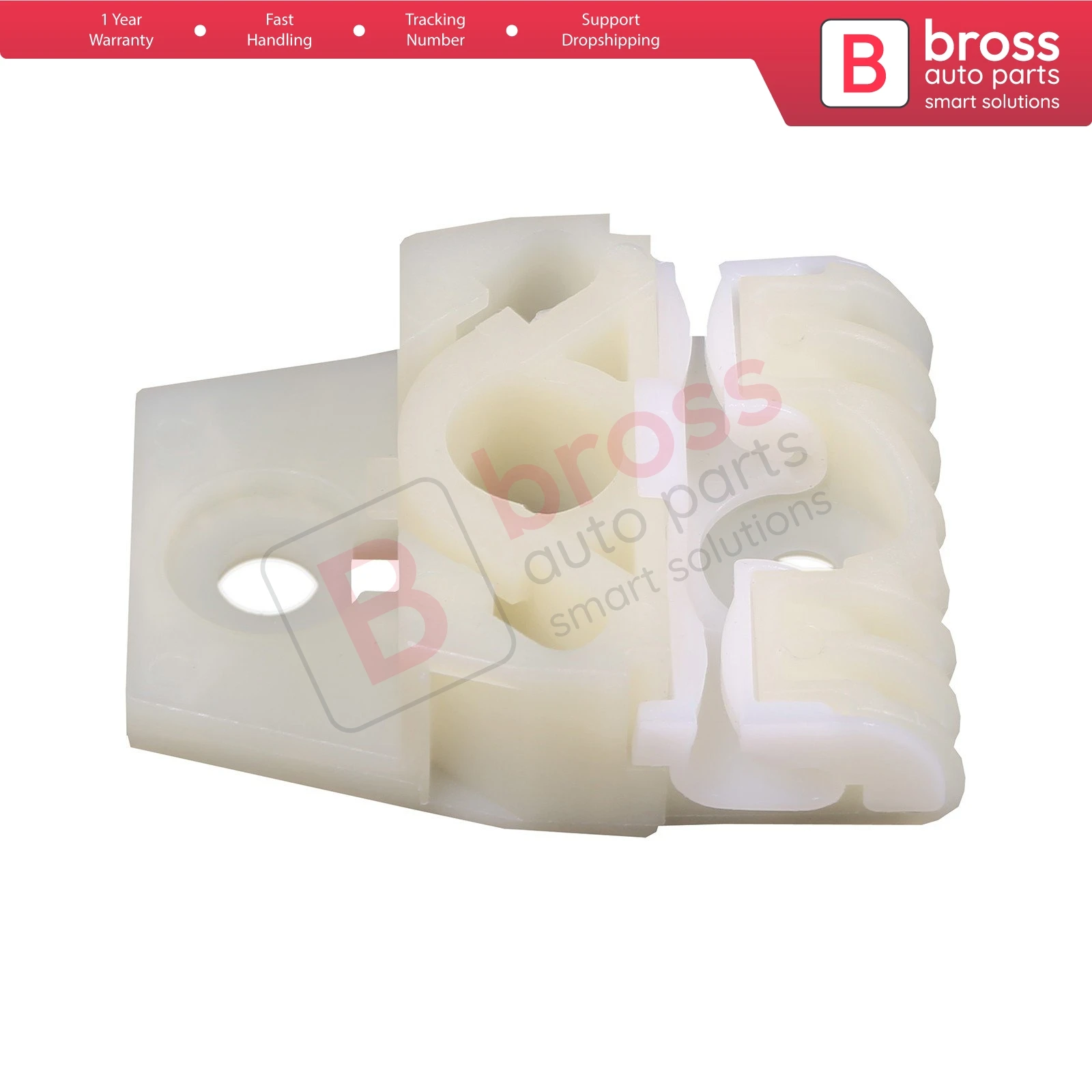 Bross قطع غيار السيارات BWR220 الطاقة الكهربائية منظم للنوافذ كليب ، الباب الأمامي الأيمن لشركة فولكس فاجن جولف 5 2003-2009 المحرز في تركيا