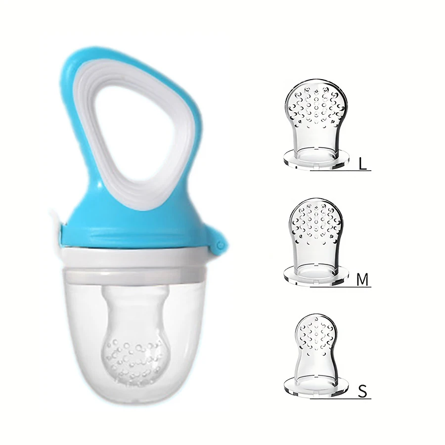 4pcs/1pc Baby Fruit Feeder, Fresh Food Feeder, Kids Feeding Cutlery