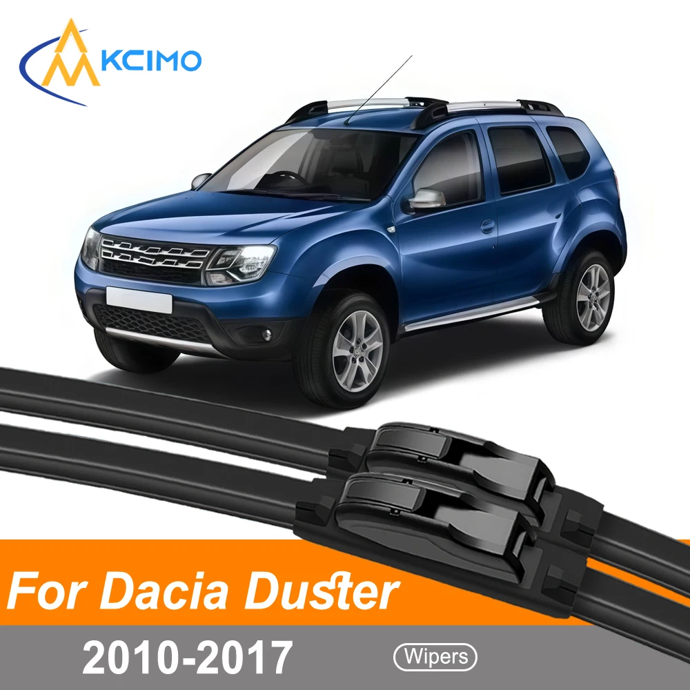 

Aero Front Wiper Blade Set For Dacia Duster HS 2010-2017 Driver & Passenger Side Direct Replacement Rubber Windshield Wipers