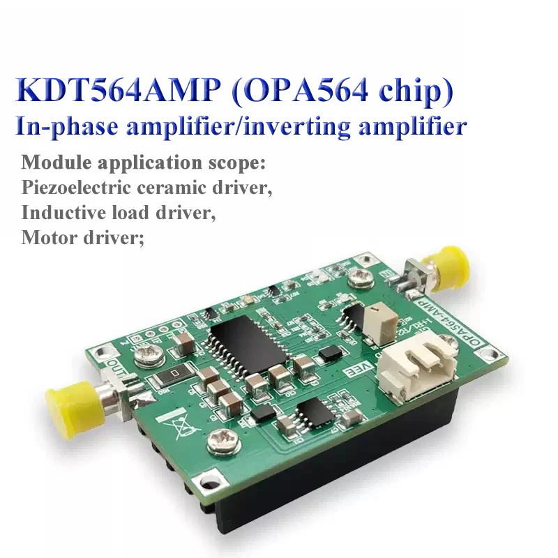 Opa564 Driver Amplifier Piezoelectric Ceramic Driver 1.5a Current Buffer 1.3mhz Full Power Bandwidth