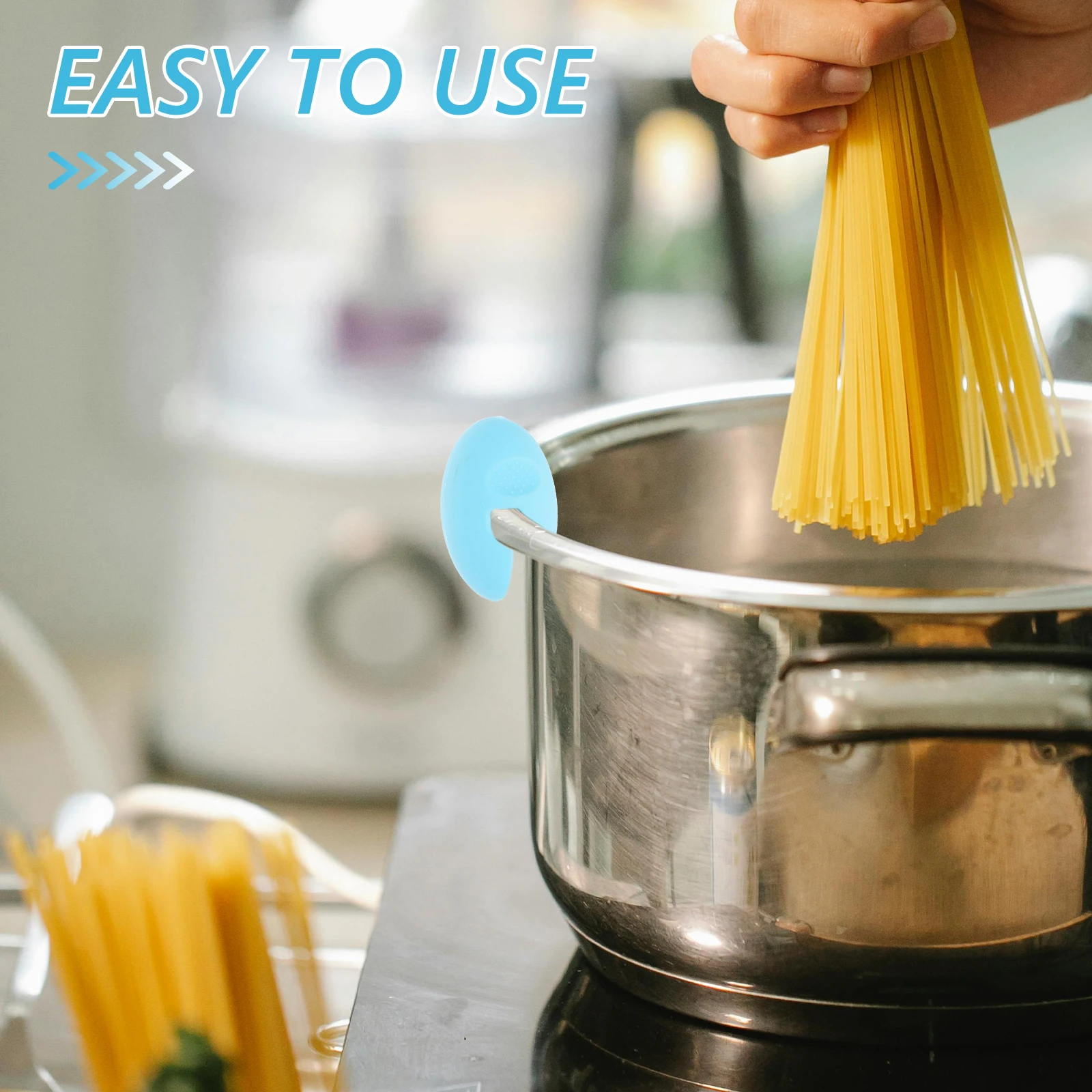 

1pc Temperature Probe Clip Holder Silicone Pot Side Thermometer Clamp For Cooking Fryer Syrup Making Kitchen Tools