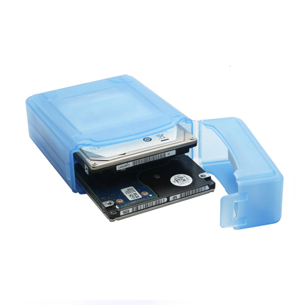 2.5 Inch SATA HDD Case External Hard Drive Disk Storage Box Portable Hdd Shell Shock-Proof Plastic Protection Box Accessories