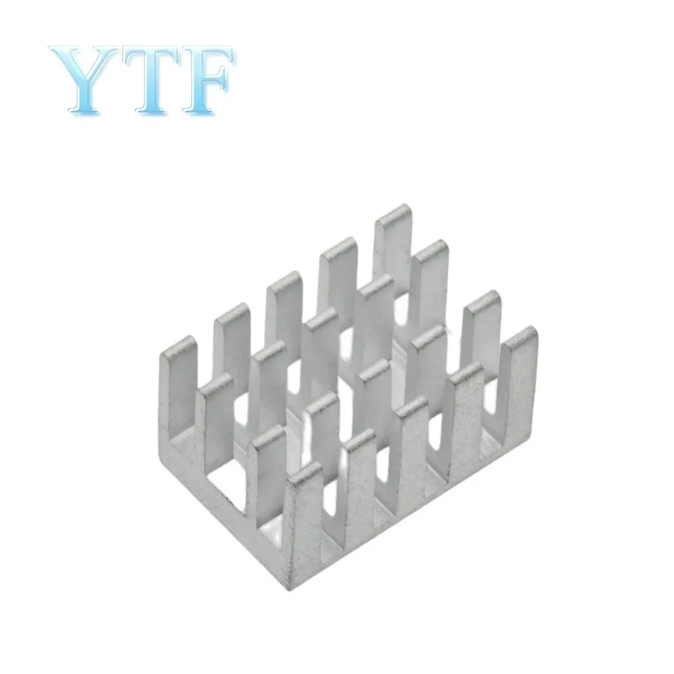 10PCS Heatsink Radiator Cooler Radiator 19x13x11MM High Quality Silver Slot Heat Sink 