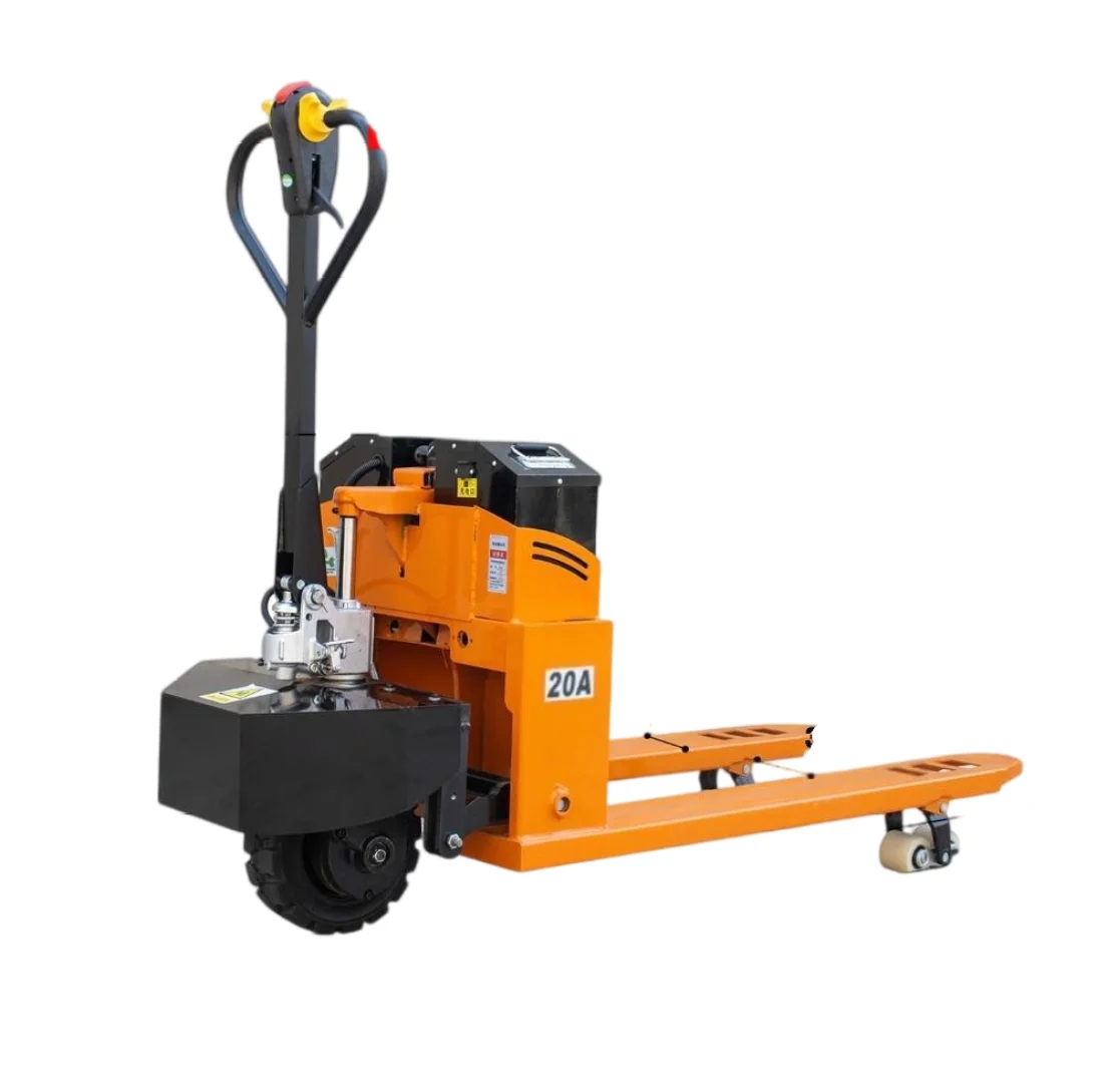 

Semi-electric Pallet Truck Warehouse Material Handling Equipment