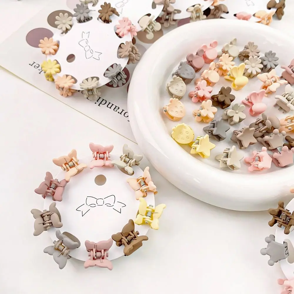 

Hair Accessories Mini Hair Claw Frosting Barrettes Star Hair Crab Clip Hair Clip Hair Ornaments Flower Mini Hair Claw Daily Life