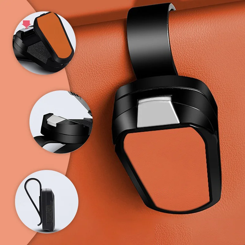 

Multifunctional Car Sun Visor Glasses Clip Ticket Card Holder Interior Sunglasses Storage Organizer Universal Car Accessories
