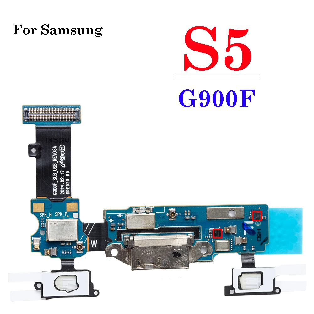 USB Charger Board Charging Port Flex For Samsung S5 S6 S7 Edge Plus G900F G920F G925F G928F G930F G935F