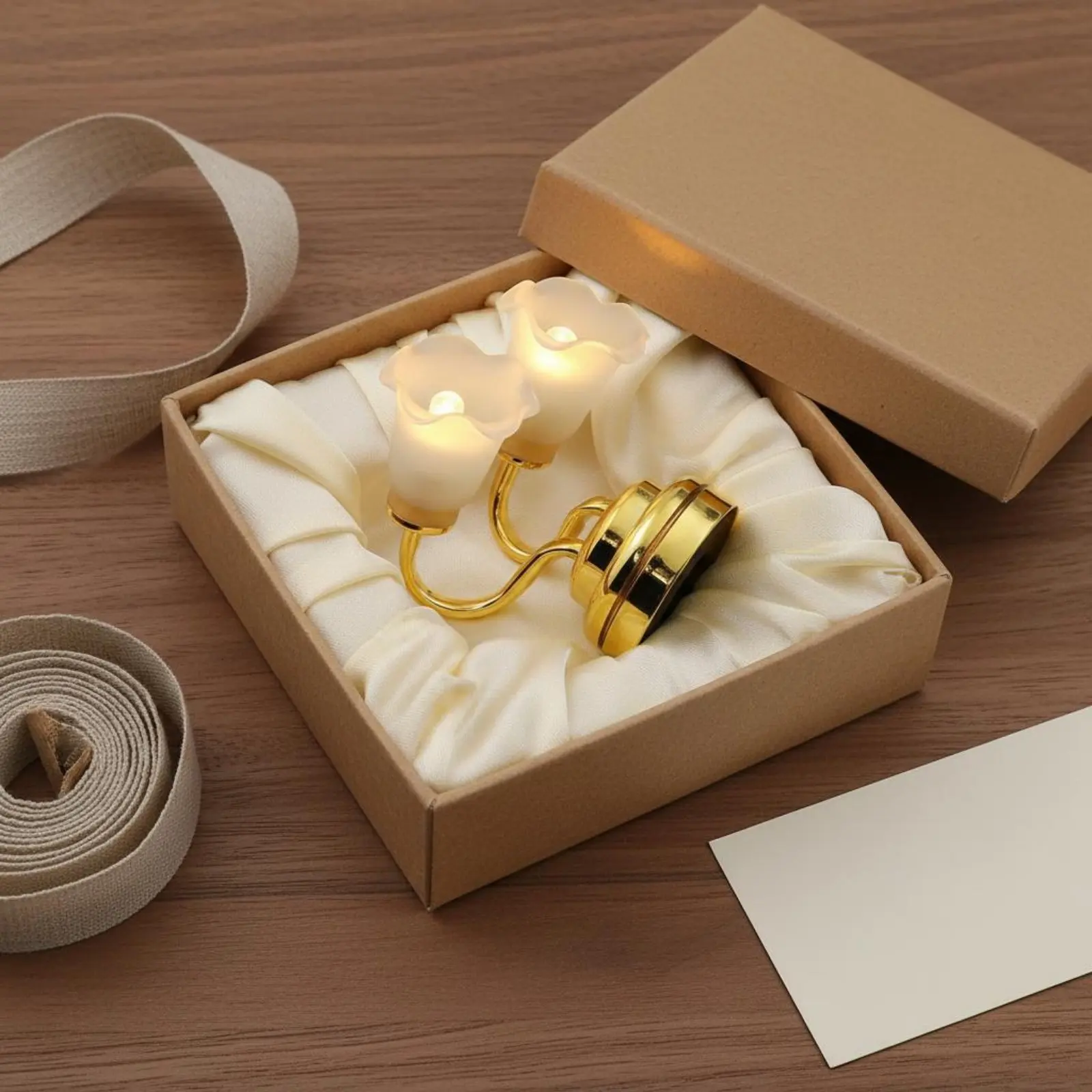 Double Head Dollhouse Wall Lamp Built-in Button 1:12 Scale Battery Operated Brightness Battery Powered Mini Lamp Metal