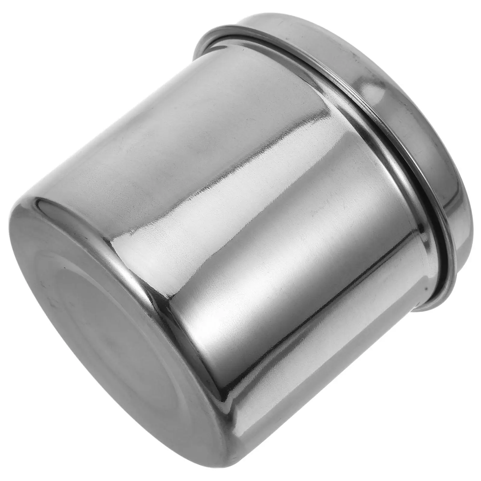 Нержавеющая сталь, нержавеющая сталь, ватные шарики, контейнер для хранения, серебряная металлическая банка, держатель для мазей, марлевый лабораторный флакон