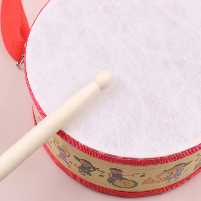 Drum Wood Kids Early Educational Musical Instrument For Children Baby Toys Beat Instrument Hand Drum Toys