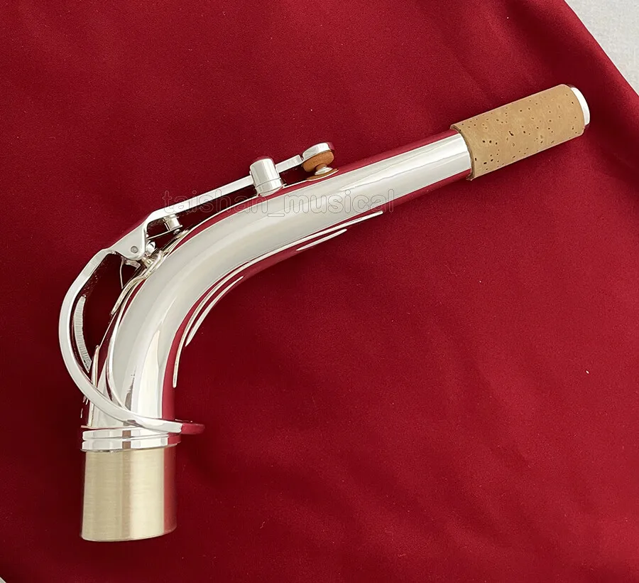 Performance Silver Plated Neck For Alto Saxophone Reference 54 type NECKS Size 24.50 mm