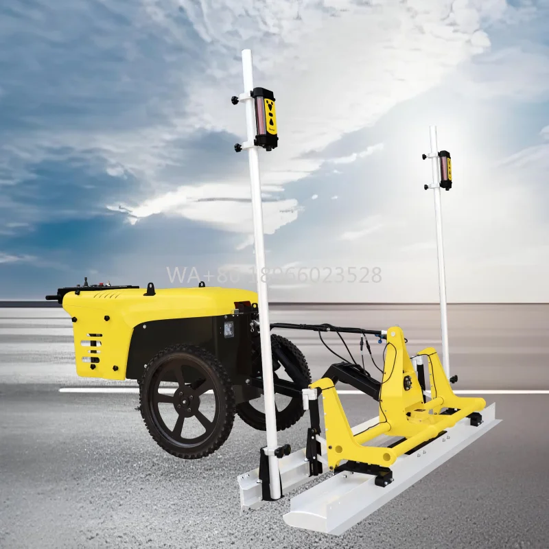 Cemento. Macchina livellatrice 2.6M Attrezzatura livellatrice stradale ad alta efficienza specializzata. Macchina livellatrice