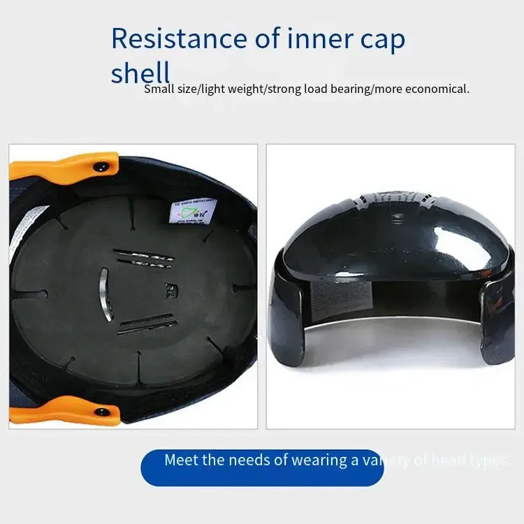 Security Protection Factory Safety Bump Caps Impact Inner Breathable Light Weight Work Head Protection Construction Helmet