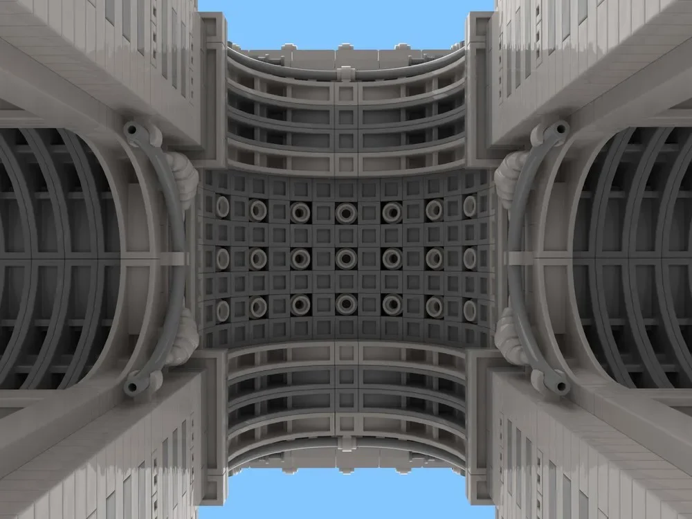 4329 Uds. MOC edificios de escenas famosas Francia Arco De Triunfo bloque De construcción Modular Castillo arquitectura modelo ladrillo juguetes regalos para niños