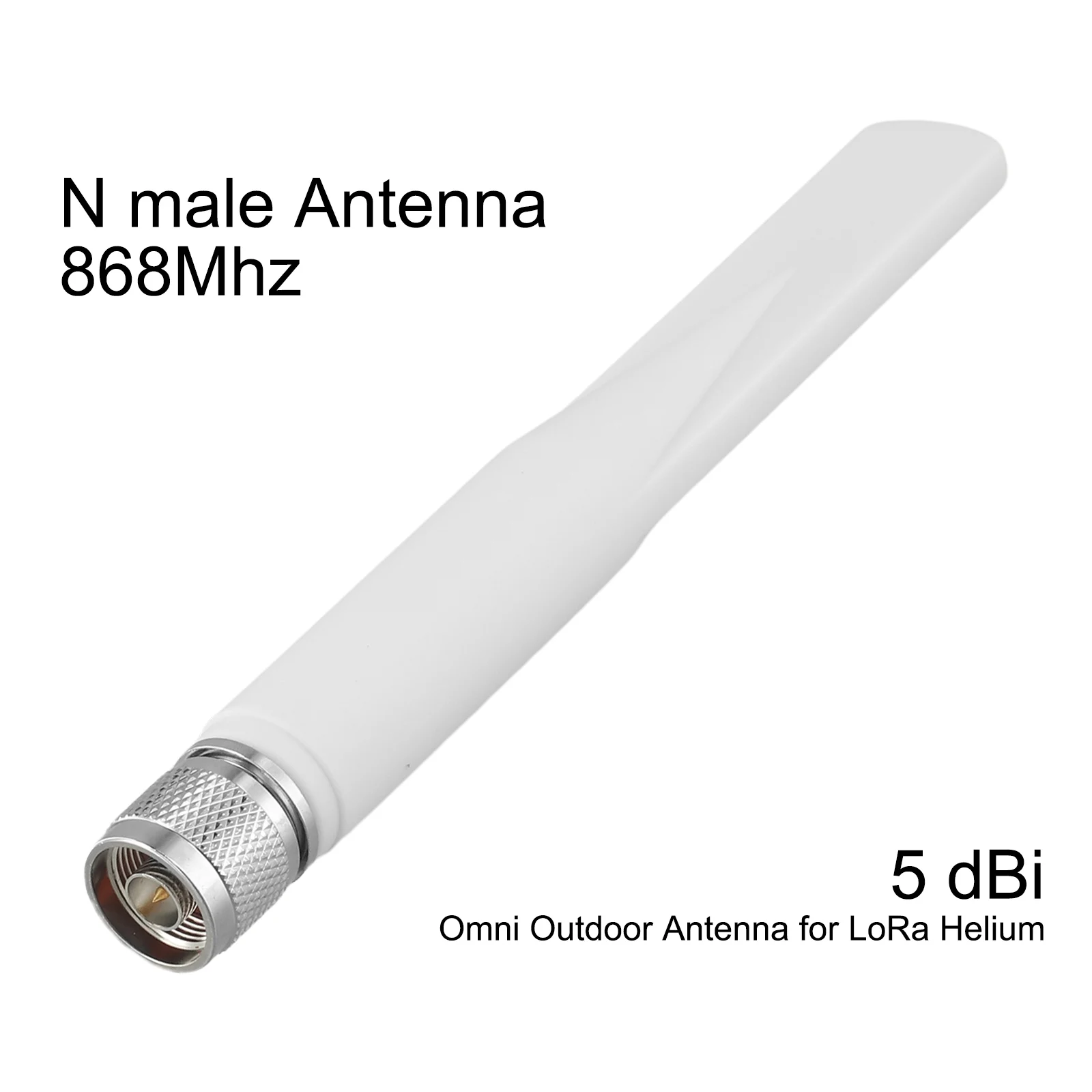 For Outdoor Use N Male Antenna with 5dBi Gain at 868MHz Specifically Designed for Compatibility with For LoRa Helium Systems