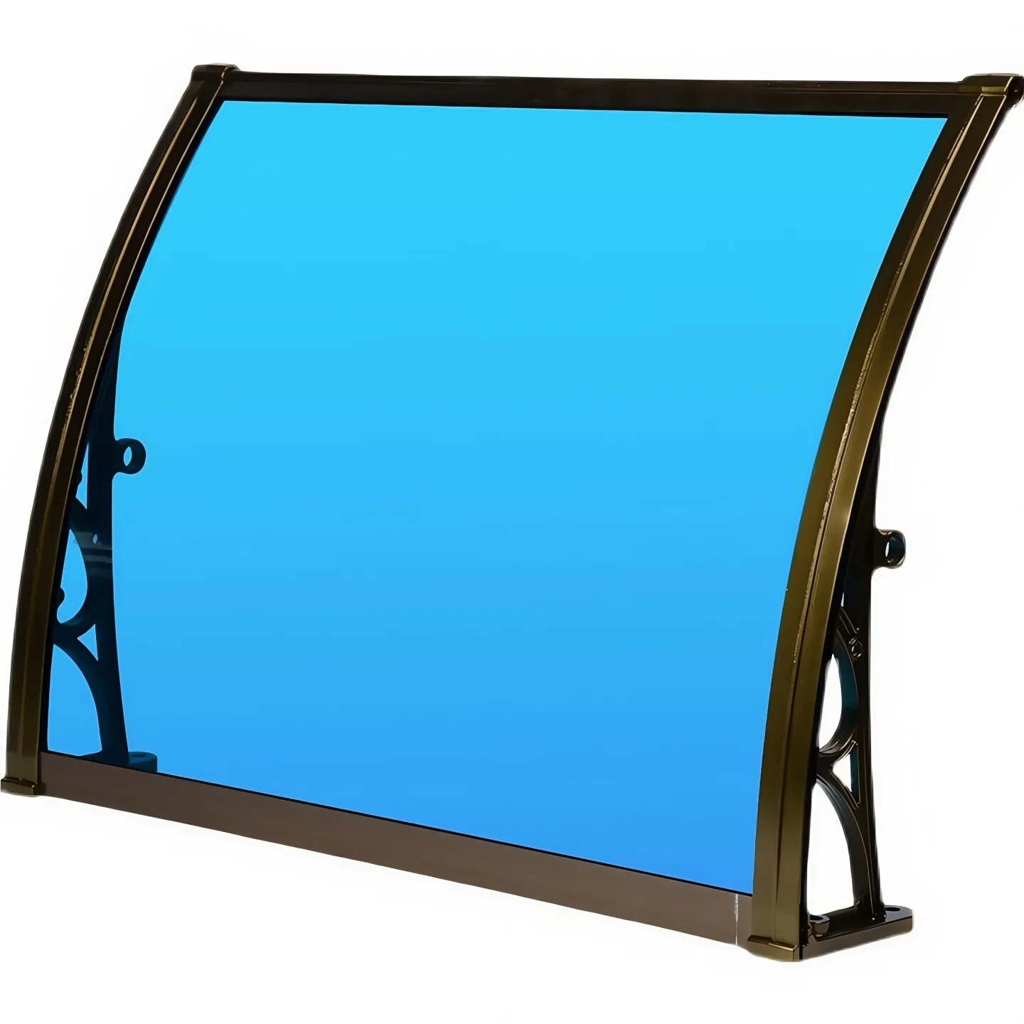 Aluminum alloy canopy rainproof awning silent silent eaves household outdoor window air conditioner rainproof