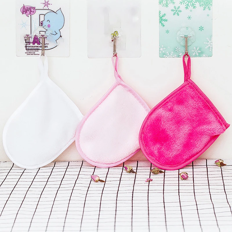 Có Thể Tái Sử Dụng Tẩy Trang Khăn Microfiber Mặt Dụng Cụ Vệ Sinh Mặt Mềm Bụi Khăn Lót Mặt Làm Sạch Sâu Dụng Cụ Chăm Sóc Da