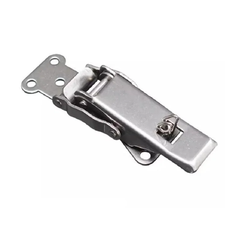 1PCS 304 stainless steel self-locking buckle wooden box heavy-duty industrial chassis buckle