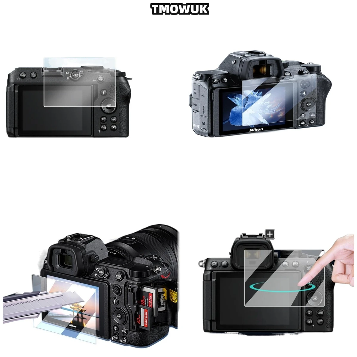 

Для Nikon Z50, супер прозрачная защитная пленка твердостью 9H, устойчивая к царапинам