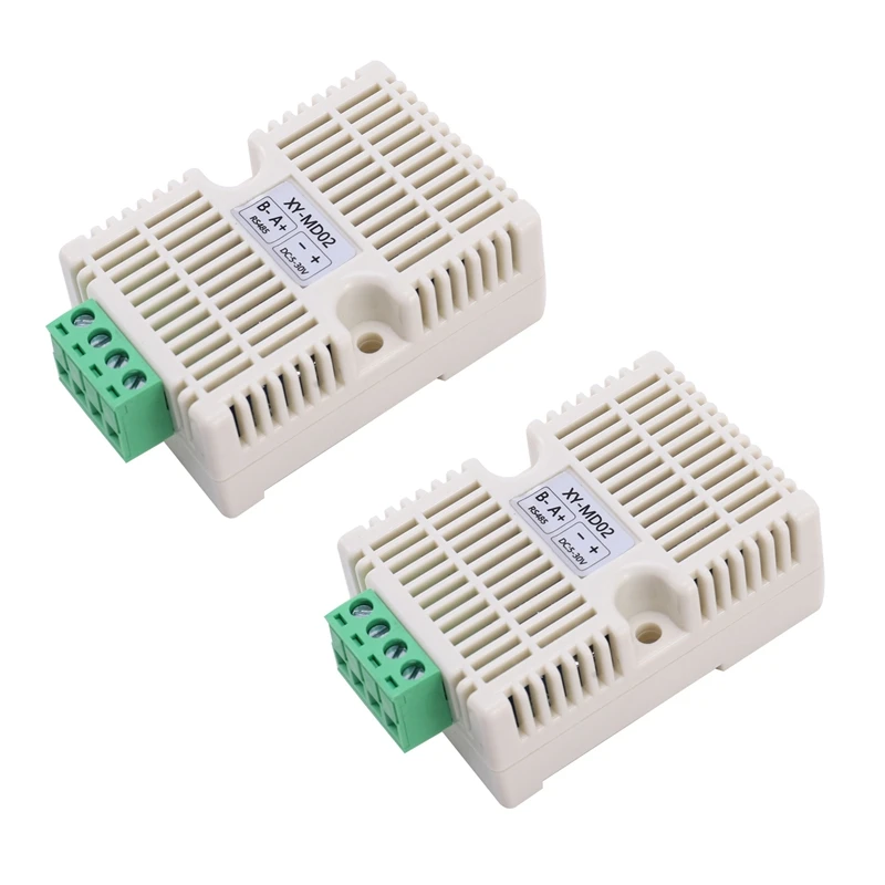 HOT SALE 2X Temperature Humidity Transmitter RS485 SHT20 Sensor Modbus RTU Acquisition Module Transducer High Precision