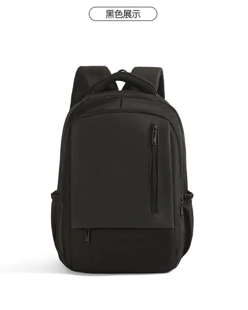

Bold Contrast Business Backpack Sleek Roomy Laptop Bag For Men Travel And School