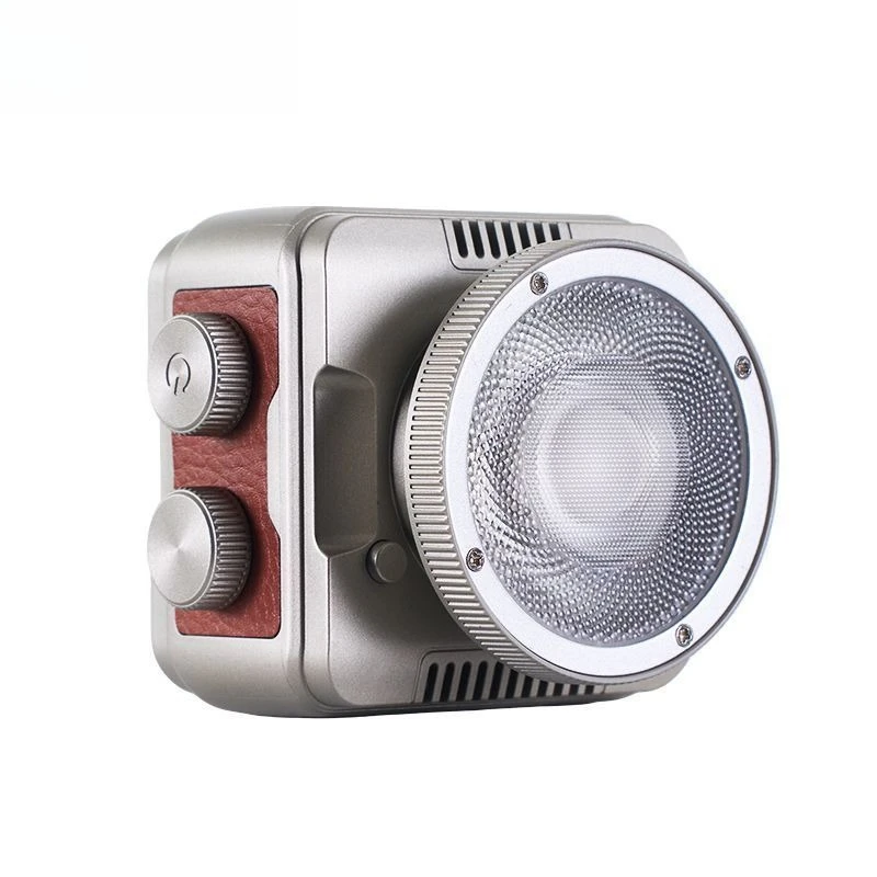 Full color 40WRGB handheld COB light live filling light built-in battery portable outdoor photography light
