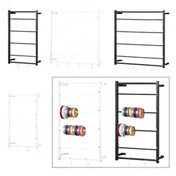Ribbons Roll Storage with Hooks Ribbon Rack Craft Paper Roll Yarn Storage Organizer for Desktop Display Stand Florist Craft Gift