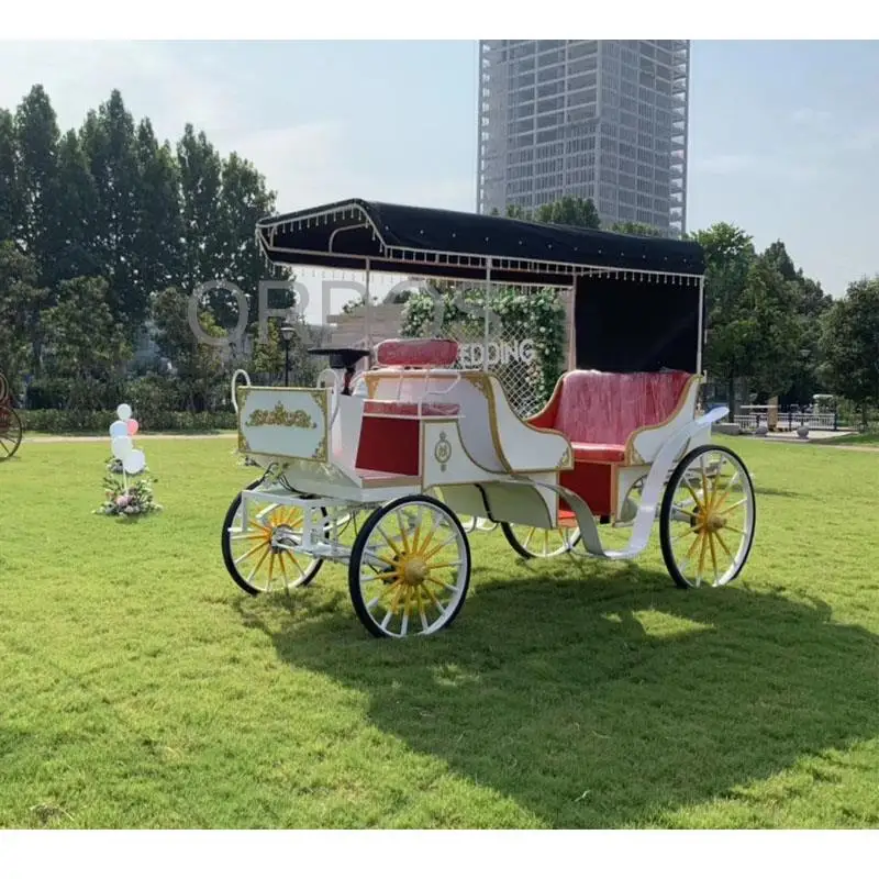 

Electric Touring Coach horse drawn sightseeing stagecoach for museum