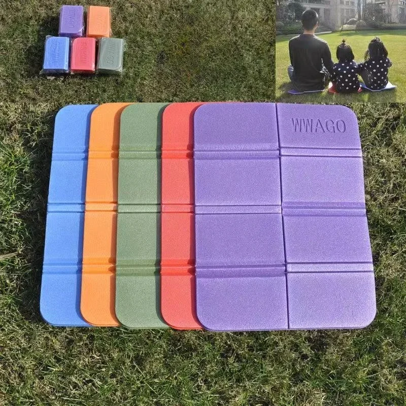 Camping Thick Waterproof Butt Pad Small And Easy To Carry Outdoor Folding Cushion Portable XPE Foam Cushion Mountaineering
