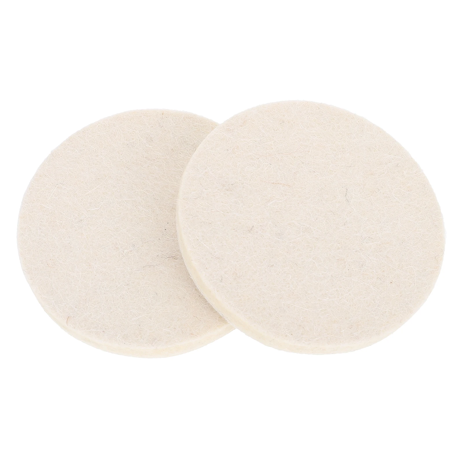 

2pcs Wool Felt Polishing Wheel Buffing Pad Flocking Wool Polisher Grinding Disc For Electric Pneumatic Rotary Machines Glass
