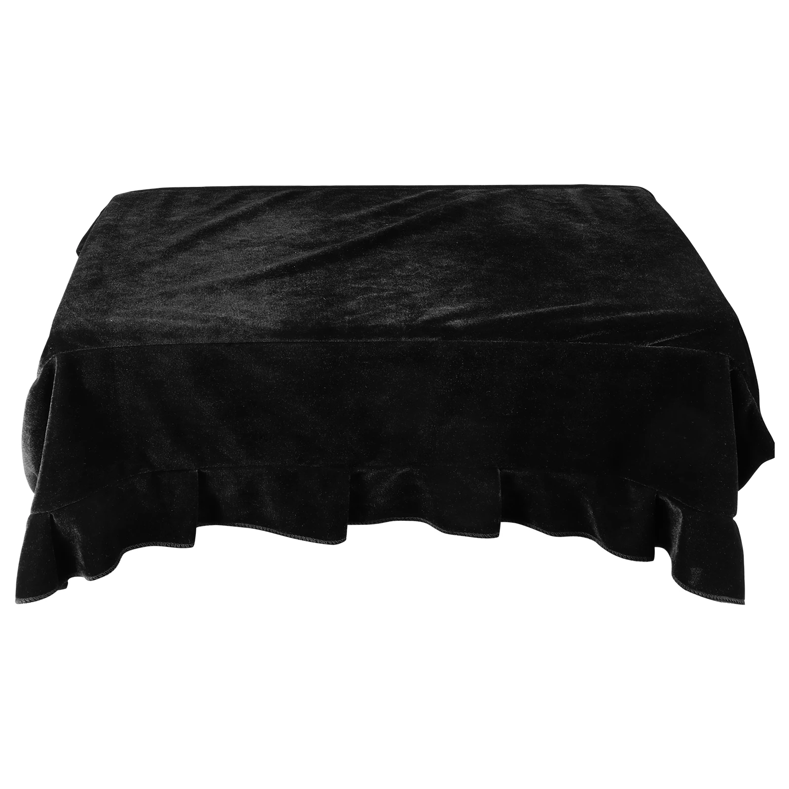 

Piano Stool Cover Elastic Pure Color Simple Design Dust Proof Scratch Resistant Soft Comfortable For Home Office Hotel Mall
