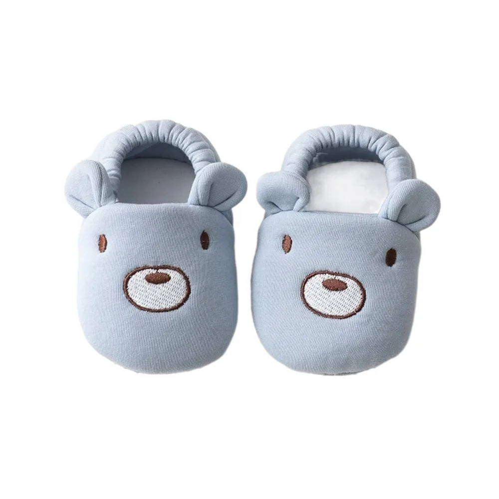 

Fashion Cotton Baby Shoes Soft Animal Pattern Infant First Walkers with Ears Anti Slip Newborn Socks Shoes Spring Autumn