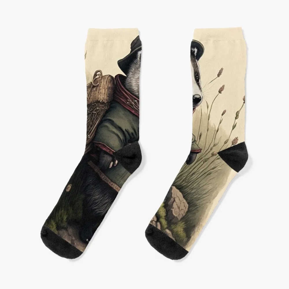 Garden Rustler Badger #2 Socks summer winter golf Women's Socks Men's