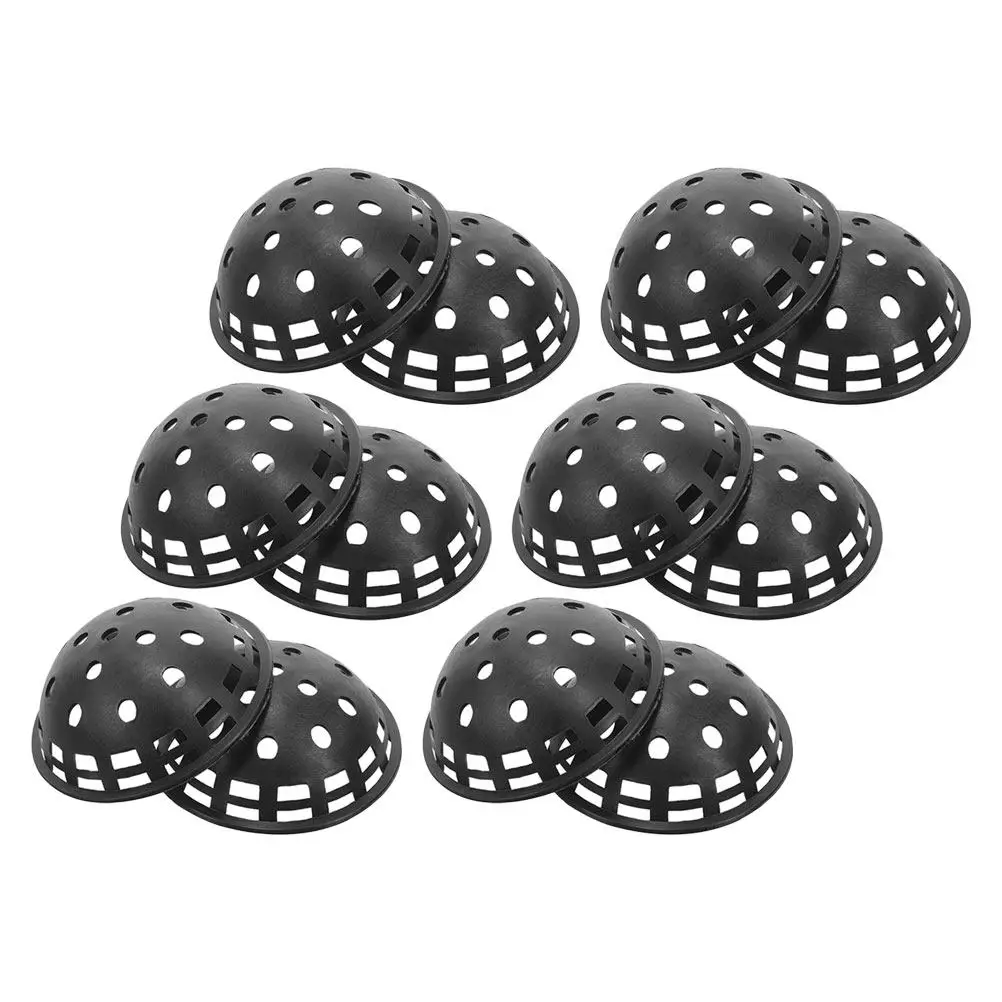12Pcs Flowerpot Mesh Pads Plastic Drainage Screen Bottom Grid Mat for Potted Plants Bonsai Pot Drainage Screens Planter Mats