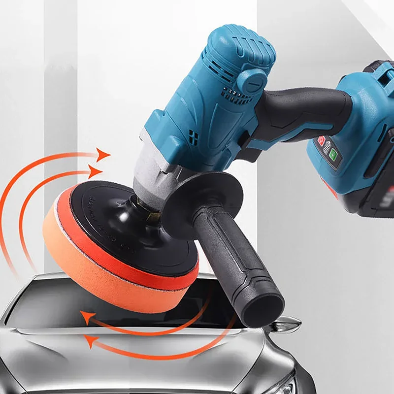 

Беспроводная машина для полировки автомобиля, многофункциональная электрическая дрель, угловая шлифовальная машина, инструменты для вощения для Makita, аккумулятор 18 В