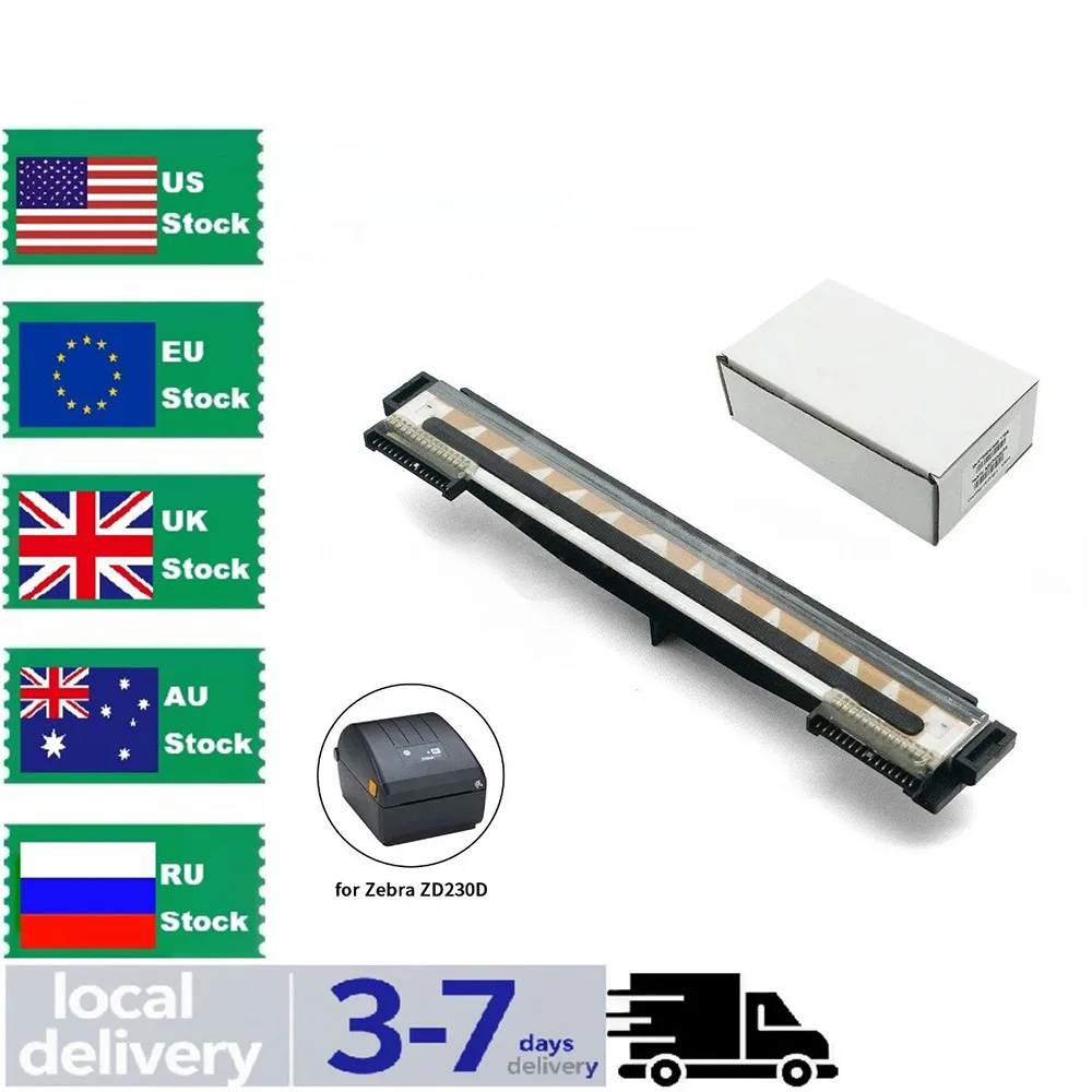

G105910-048 Термопечатающая головка для принтера Zebra TLP2844 TLP2844Z R2844Z LP2844 LP2844Z 888TT GK888T GC420T GC420D