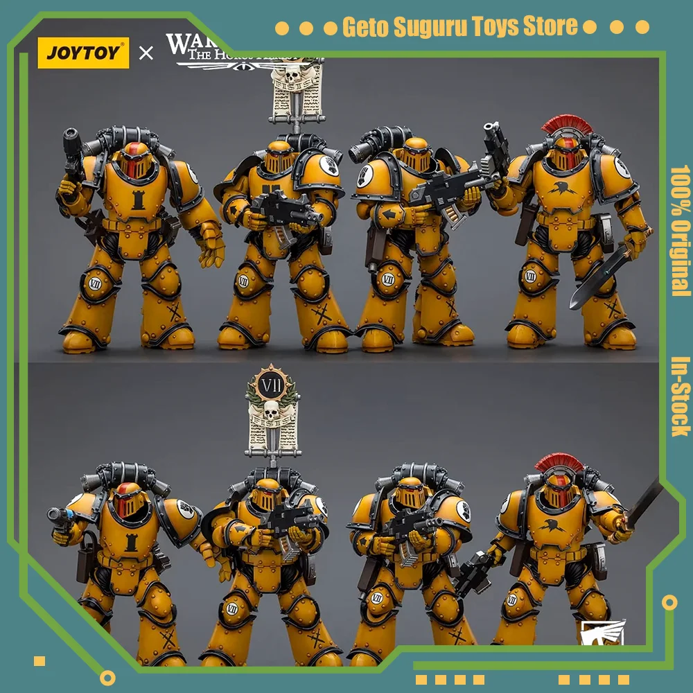 Joy Yoy Warhammer The Horus Heresy Action Figure Imperial Fists Legion MkIII Tactical Movable Squad Joint Figurine Model Toys