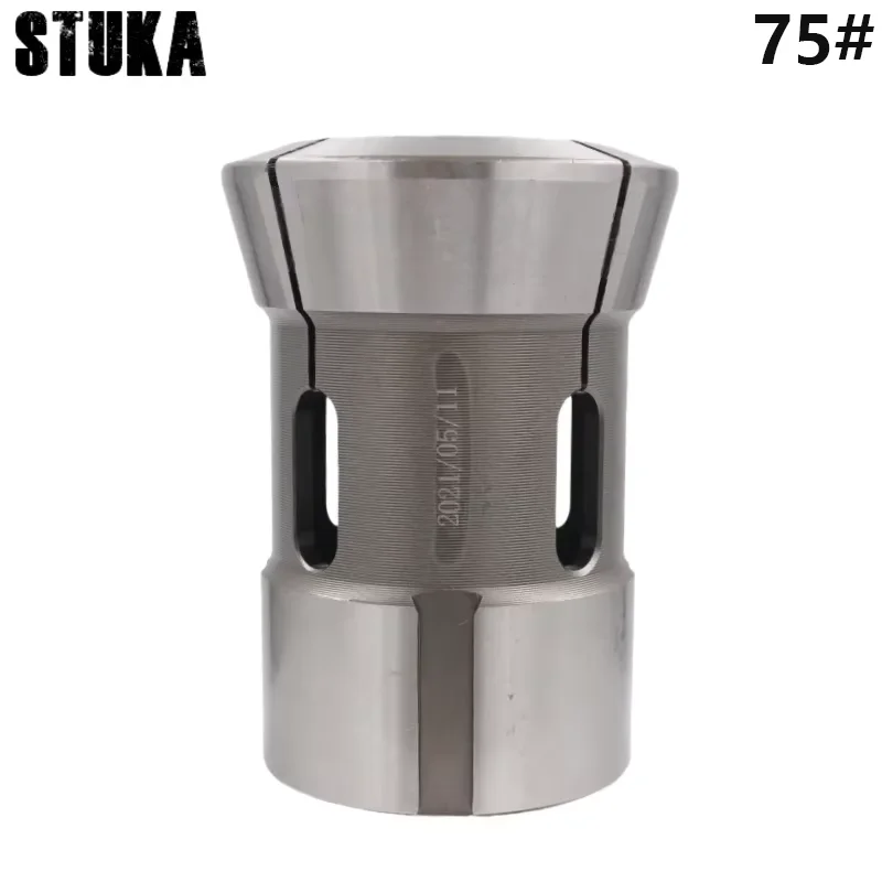 Stuka CK75# 3.0-36.0mm Round Hole CNC lathe Back Pull collet Spring Steel High Precision Chuck Round Square Hexagon