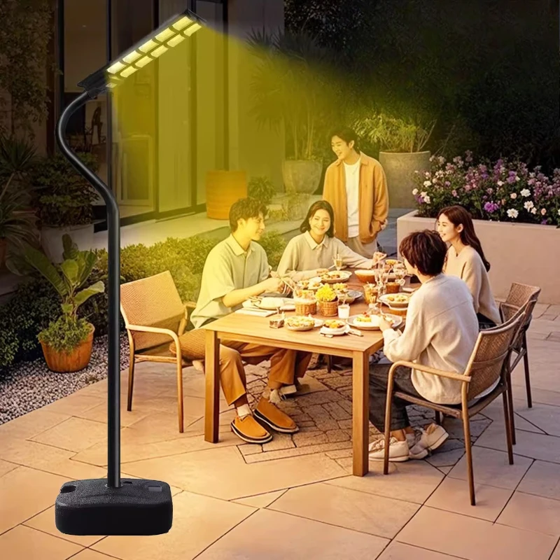 Solar Garden Light Outdoor Light Night Market Light Outdoor Villa Garden Yard Mobile Induction Lighting